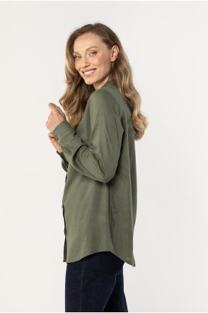 A768 Koszula - Kolor/wzór: Khaki