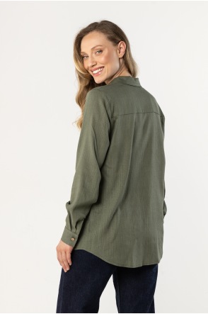 A768 Koszula - Kolor/wzór: Khaki