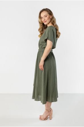 A770 Sukienka - Kolor/wzór: Khaki